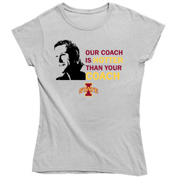 Coach Is Hotter Vintage unisex Sports Grey Classic Ladies T Shirt Coach Is Hotter Vintage unisex Sports Grey Classic Ladies T Shirt