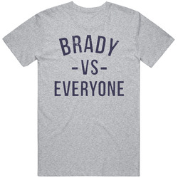 Brady Vs Everyone Patriots Football Vintage unisex Sports Grey Classic T Shirt Brady Vs Everyone Patriots Football Vintage unisex Sports Grey Classic T Shirt