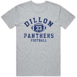 Dillon Panthers 33 Fullback Football Friday Night Lights Netflix Vintage unisex Sports Grey Classic T Shirt Dillon Panthers 33 Fullback Football Friday Night Lights Netflix Vintage unisex Sports Grey Classic T Shirt
