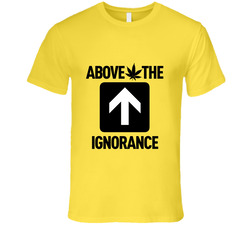 Above The Ignorance Retro Vintage Daisy Yellow Cotton T Shirt Above The Ignorance Retro Vintage Daisy Yellow Cotton T Shirt