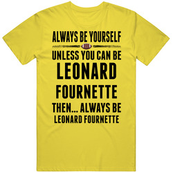 Leonard Fournette Be Yourself Louisiana Usa Football Fan Retro Vintage Daisy Yellow Cotton T Shirt Leonard Fournette Be Yourself Louisiana Usa Football Fan Retro Vintage Daisy Yellow Cotton T Shirt