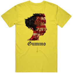 Gum Retro Vintage Daisy Yellow Cotton T Shirt