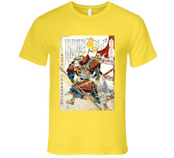 The Golden Samurai Retro Vintage Daisy Yellow Cotton T Shirt The Golden Samurai Retro Vintage Daisy Yellow Cotton T Shirt