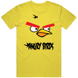 Yellow Angry Bird Design For All Type, All Size And All Suitable Color Retro Vintage Daisy Yellow Cotton T Shirt Yellow Angry Bird Design For All Type, All Size And All Suitable Color Retro Vintage Daisy Yellow Cotton T Shirt