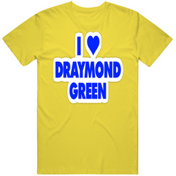 I Heart Draymond Green Retro Vintage Daisy Yellow Cotton T Shirt I Heart Draymond Green Retro Vintage Daisy Yellow Cotton T Shirt