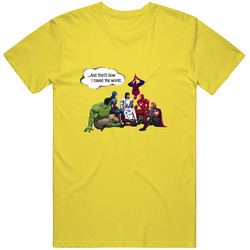 And That's How I Saved The World Jesus Retro Vintage Daisy Yellow Cotton T Shirt And That's How I Saved The World Jesus Retro Vintage Daisy Yellow Cotton T Shirt