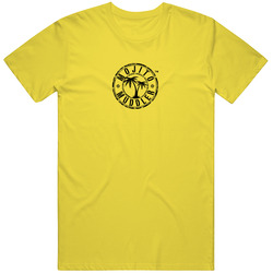 MojitoMud - Yellow Retro Vintage Daisy Yellow Cotton T Shirt MojitoMud - Yellow Retro Vintage Daisy Yellow Cotton T Shirt