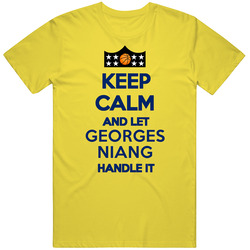 Georges Niang Keep Calm Handle It Indiana Basketball Retro Vintage Daisy Yellow Cotton T Shirt Georges Niang Keep Calm Handle It Indiana Basketball Retro Vintage Daisy Yellow Cotton T Shirt