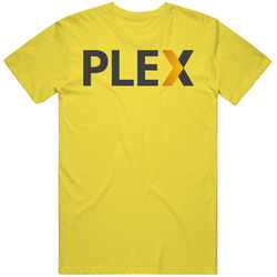 Plex Website Logo Retro Vintage Daisy Yellow Cotton T Shirt Plex Website Logo Retro Vintage Daisy Yellow Cotton T Shirt