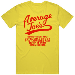 Dodgeball Average Joes Sometimes You Gotta Grab Life By The Haunches Favorite Movie Quotes Retro Vintage Daisy Yellow Cotton T Shirt Dodgeball Average Joes Sometimes You Gotta Grab Life By The Haunches Favorite Movie Quotes Retro Vintage Daisy Yellow Cotton T Shirt