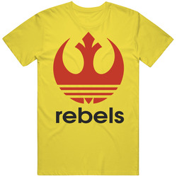 Rebels Retro Vintage Daisy Yellow Cotton T Shirt