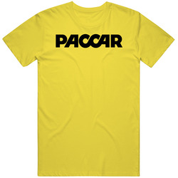 Paccar Auto Retro Vintage Daisy Yellow Cotton T Shirt Paccar Auto Retro Vintage Daisy Yellow Cotton T Shirt