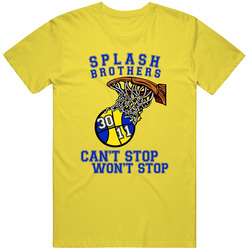 Splash Brothers T-Shirt - Golden Yellow Retro Vintage Daisy Yellow Cotton T Shirt Splash Brothers T-Shirt - Golden Yellow Retro Vintage Daisy Yellow Cotton T Shirt
