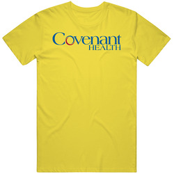 Covenant Health Medicine Pig In Retro Vintage Daisy Yellow Cotton T Shirt Covenant Health Medicine Pig In Retro Vintage Daisy Yellow Cotton T Shirt