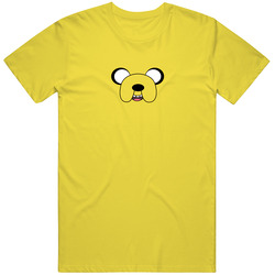 Jake Adventure Time Retro Vintage Daisy Yellow Cotton T Shirt Jake Adventure Time Retro Vintage Daisy Yellow Cotton T Shirt