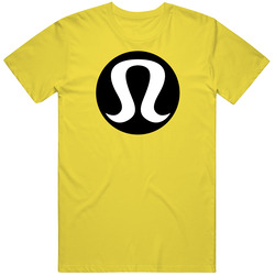 Lululemon Fashion Retro Vintage Daisy Yellow Cotton T Shirt