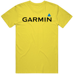 Garmin Technology Pig In Logo Retro Vintage Daisy Yellow Cotton T Shirt Garmin Technology Pig In Logo Retro Vintage Daisy Yellow Cotton T Shirt
