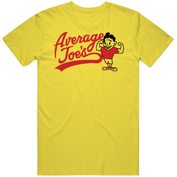 Average Joes Dodgeball Movie Vince Vaughn Retro Vintage Daisy Yellow Cotton T Shirt Average Joes Dodgeball Movie Vince Vaughn Retro Vintage Daisy Yellow Cotton T Shirt