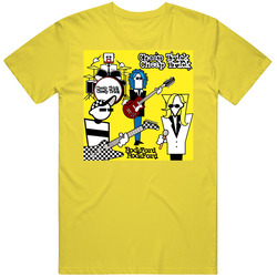 Cheap Retro Vintage Daisy Yellow Cotton T Shirt Cheap Retro Vintage Daisy Yellow Cotton T Shirt