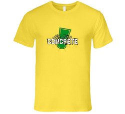 Now T's Concrete Retro Vintage Daisy Yellow Cotton T Shirt
