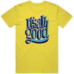 It’s All Good Retro Vintage Daisy Yellow Cotton T Shirt It’s All Good Retro Vintage Daisy Yellow Cotton T Shirt