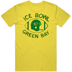 Green Bay Packers Gold Ice Bowl Vintage Football Retro Vintage Daisy Yellow Cotton T Shirt Green Bay Packers Gold Ice Bowl Vintage Football Retro Vintage Daisy Yellow Cotton T Shirt
