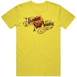 Neil Young Harvest Album Vectorized Music Men's and Ladies T-Shirt All Color and Size Available Retro Vintage Daisy Yellow Cotton T Shirt Neil Young Harvest Album Vectorized Music Men's and Ladies T-Shirt All Color and Size Available Retro Vintage Daisy Yellow Cotton T Shirt