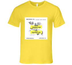 Production Tee Retro Vintage Daisy Yellow Cotton T Shirt Production Tee Retro Vintage Daisy Yellow Cotton T Shirt