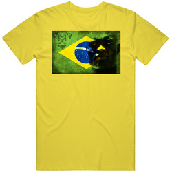 Anderson Spider Silva Ufc Brazil Retro Vintage Daisy Yellow Cotton T Shirt Anderson Spider Silva Ufc Brazil Retro Vintage Daisy Yellow Cotton T Shirt