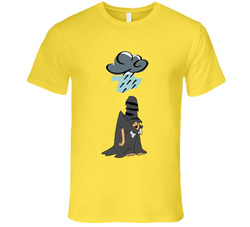 Schleprock Retro Vintage Daisy Yellow Cotton T Shirt Schleprock Retro Vintage Daisy Yellow Cotton T Shirt
