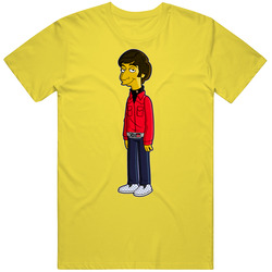The Big Bang Theory Howard Wolowitz Retro Vintage Daisy Yellow Cotton T Shirt The Big Bang Theory Howard Wolowitz Retro Vintage Daisy Yellow Cotton T Shirt