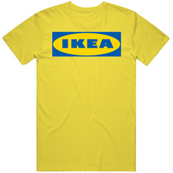 Ikea Retail Pig In Retro Vintage Daisy Yellow Cotton T Shirt Ikea Retail Pig In Retro Vintage Daisy Yellow Cotton T Shirt