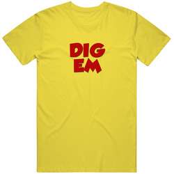 Dig Em Frog Honey Smacks Retro Cereal Retro Vintage Daisy Yellow Cotton T Shirt