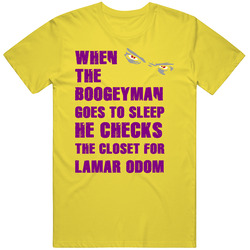 Lamar Odom California Boogeyman Basketball Hockey Baseball Football vintage retro daisy yellow T Shirt Lamar Odom California Boogeyman Basketball Hockey Baseball Football vintage retro daisy yellow T Shirt