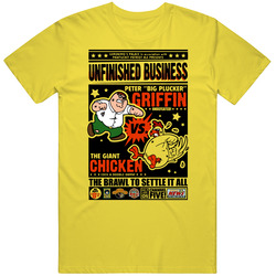 Family Guy Peter Vs Chicken vintage retro daisy yellow T Shirt Family Guy Peter Vs Chicken vintage retro daisy yellow T Shirt