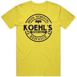 Beer Removal Service Personalized Party vintage retro daisy yellow T Shirt Beer Removal Service Personalized Party vintage retro daisy yellow T Shirt