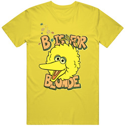Big Bird B Is For Blonde vintage retro daisy yellow T Shirt Big Bird B Is For Blonde vintage retro daisy yellow T Shirt