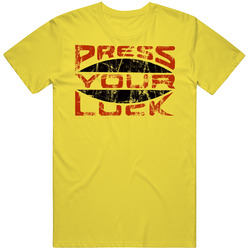 Press Your Luck Game Show vintage retro daisy yellow T Shirt Press Your Luck Game Show vintage retro daisy yellow T Shirt