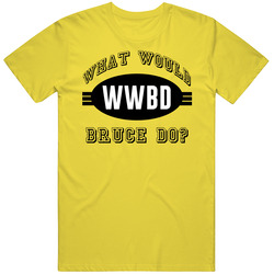 What Would Bruce Do Wwbd Cool Name Parody vintage retro daisy yellow T Shirt What Would Bruce Do Wwbd Cool Name Parody vintage retro daisy yellow T Shirt