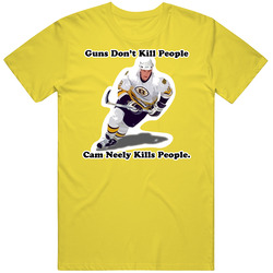 Cam Neely Hockey Goon Guns Don't Kill Bruins vintage retro daisy yellow T Shirt Cam Neely Hockey Goon Guns Don't Kill Bruins vintage retro daisy yellow T Shirt