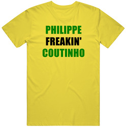 Philippe Freakin' Coutinho Brazil Footbal Player Soccer Fan vintage retro daisy yellow T Shirt Philippe Freakin' Coutinho Brazil Footbal Player Soccer Fan vintage retro daisy yellow T Shirt