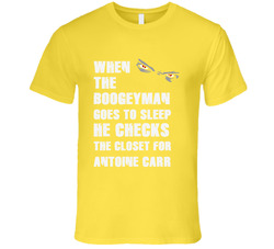 Antoine Carr Kansas Sports Boogeyman Funny Fear vintage retro daisy yellow T Shirt Antoine Carr Kansas Sports Boogeyman Funny Fear vintage retro daisy yellow T Shirt