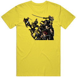 Final Fantasy Before Crisis Video Game vintage retro daisy yellow T Shirt Final Fantasy Before Crisis Video Game vintage retro daisy yellow T Shirt