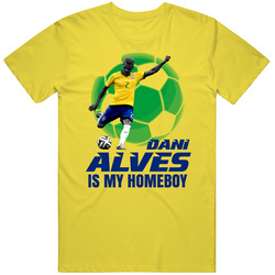 Dani Alves Is My Homeboy Team Brazil Copa America Cup Soccer Futball vintage retro daisy yellow T Shirt Dani Alves Is My Homeboy Team Brazil Copa America Cup Soccer Futball vintage retro daisy yellow T Shirt
