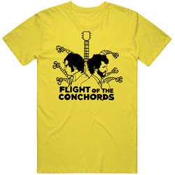 Flight Of The Conchords Tv Show vintage retro daisy yellow T Shirt Flight Of The Conchords Tv Show vintage retro daisy yellow T Shirt