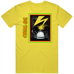 Bad Brains Punk Album Cover vintage retro daisy yellow T Shirt Bad Brains Punk Album Cover vintage retro daisy yellow T Shirt