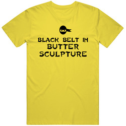 Black Belt In Butter Sculpture Sport Hobby Master vintage retro daisy yellow T Shirt Black Belt In Butter Sculpture Sport Hobby Master vintage retro daisy yellow T Shirt