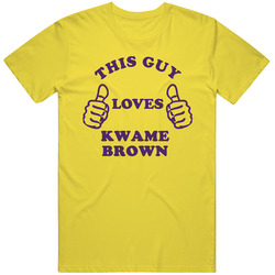Kwame Brown This Guy Loves Basketball Hockey Baseball Football vintage retro daisy yellow T Shirt Kwame Brown This Guy Loves Basketball Hockey Baseball Football vintage retro daisy yellow T Shirt