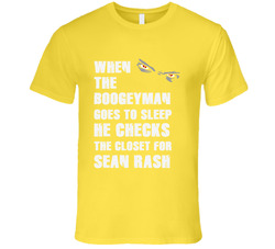 Sean Rash Kansas Sports Boogeyman Funny Fear vintage retro daisy yellow T Shirt Sean Rash Kansas Sports Boogeyman Funny Fear vintage retro daisy yellow T Shirt