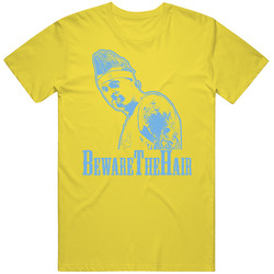 Chris Andersen Birdman Beware The Hair vintage retro daisy yellow T Shirt Chris Andersen Birdman Beware The Hair vintage retro daisy yellow T Shirt